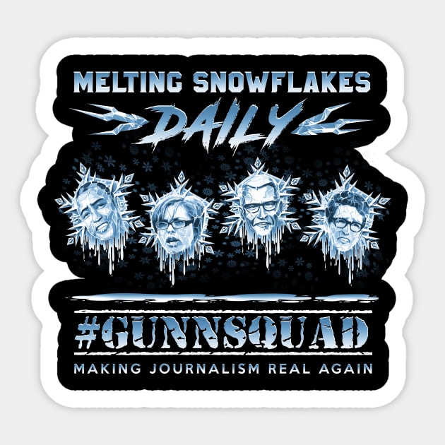 snowflakes Sticker by GunnSquad2019